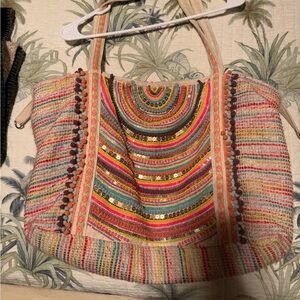 American and Beyond Embroidered Women's Bag